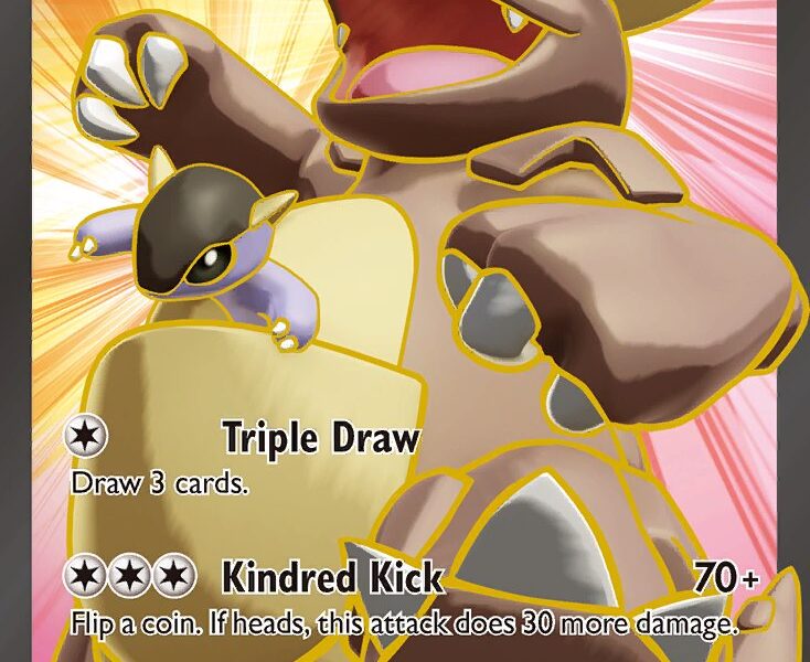 Kangaskhan-EX Pokemon Kaart