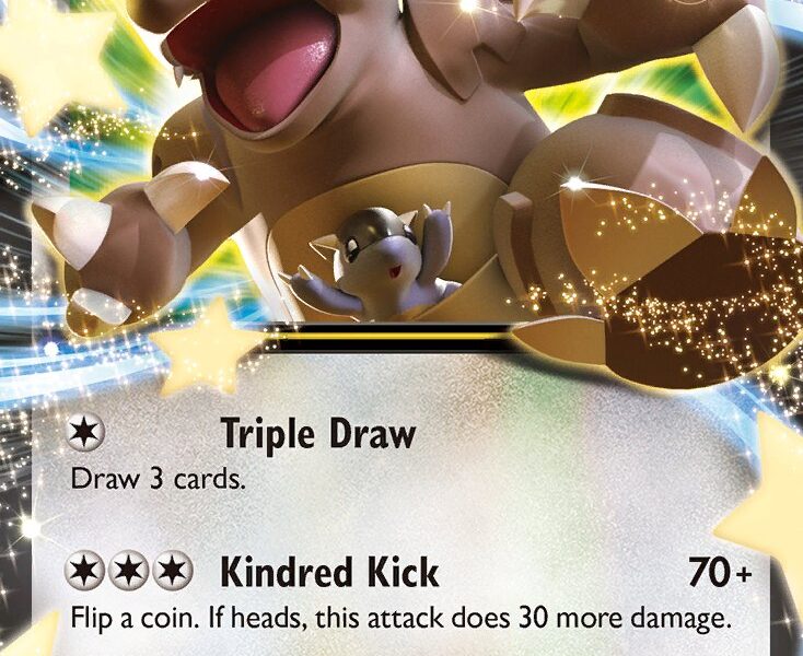 Kangaskhan-EX Pokemon Kaart