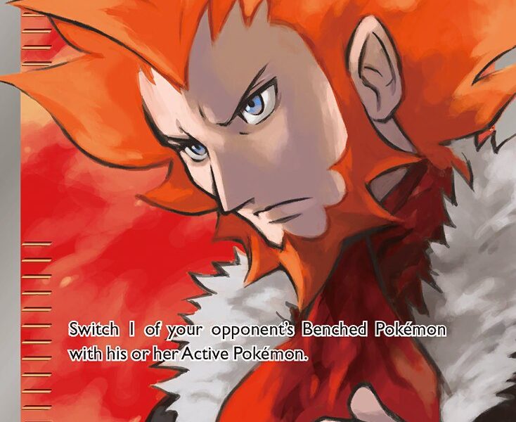 Lysandre Pokemon Kaart