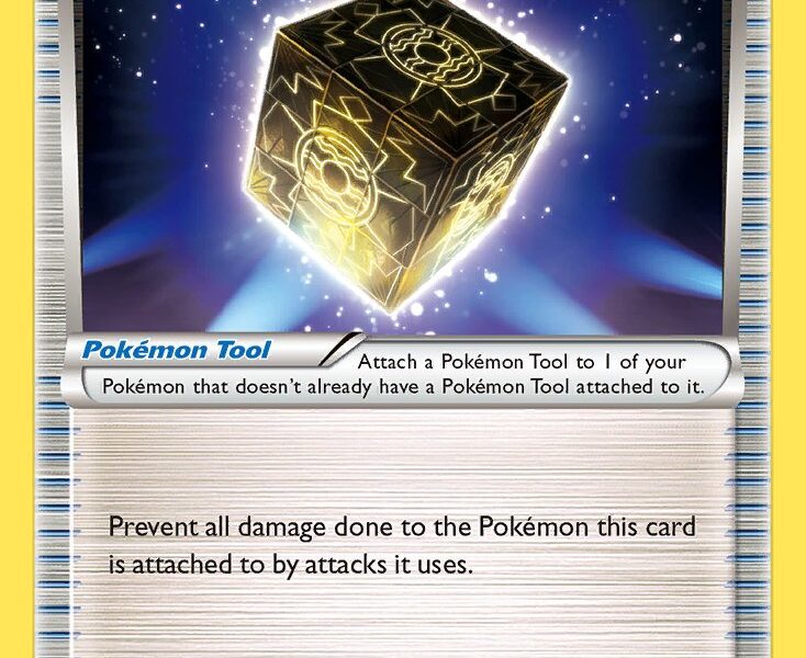 Protection Cube Pokemon Kaart