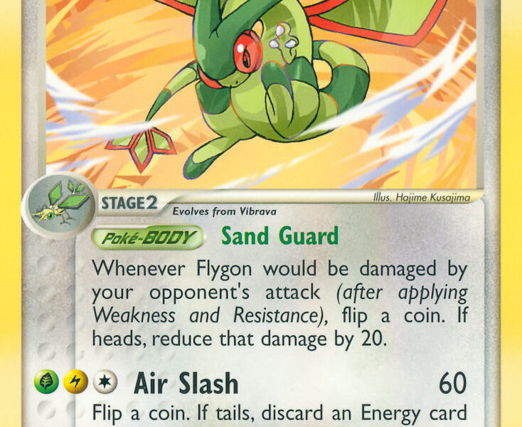 Flygon Pokemon Kaart