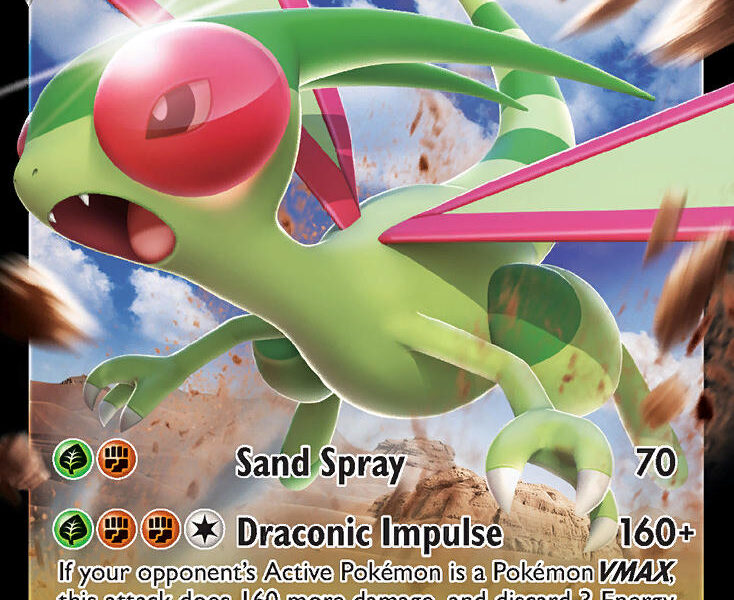 Flygon V Pokemon Kaart