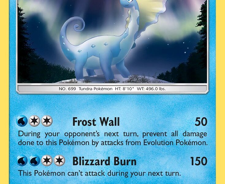 Aurorus Pokemon Kaart