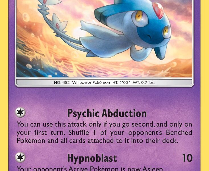 Azelf Pokemon Kaart