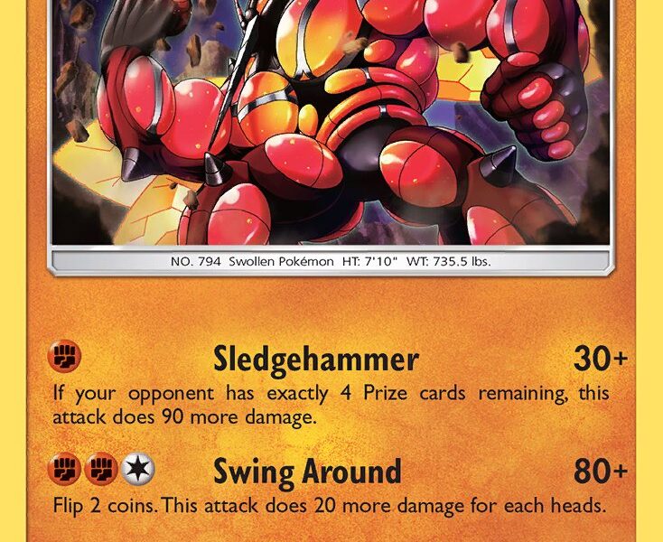 Buzzwole Pokemon Kaart
