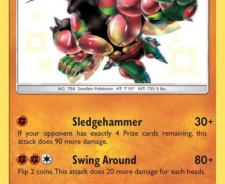 Buzzwole Pokemon Kaart