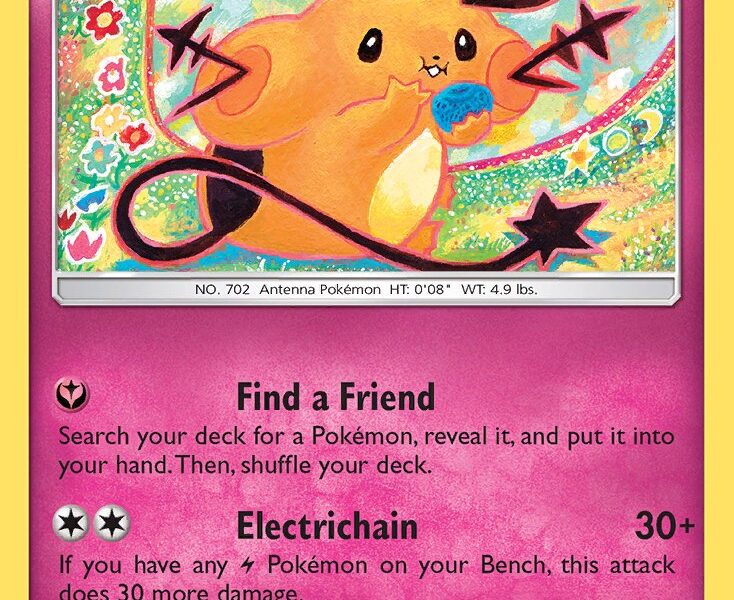 Dedenne Pokemon Kaart