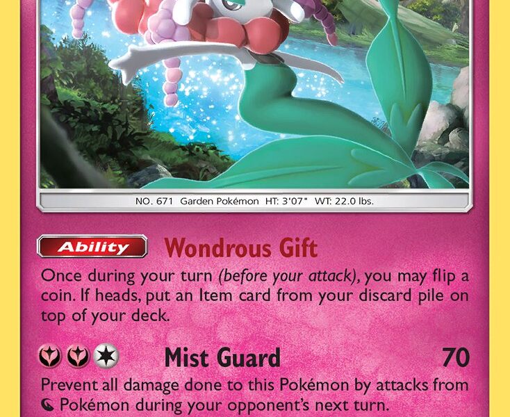 Florges Pokemon Kaart