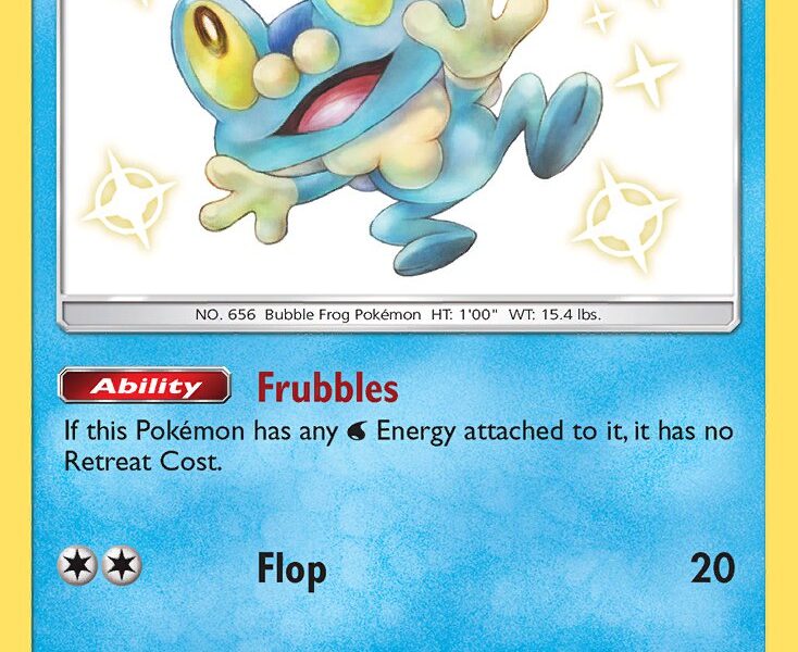 Froakie Pokemon Kaart