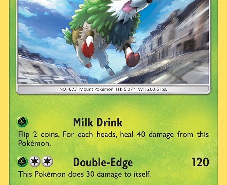 Gogoat Pokemon Kaart