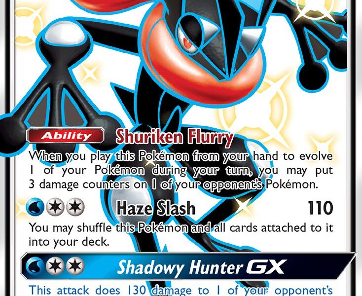 Greninja-GX Pokemon Kaart