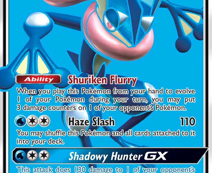 Greninja-GX Pokemon Kaart