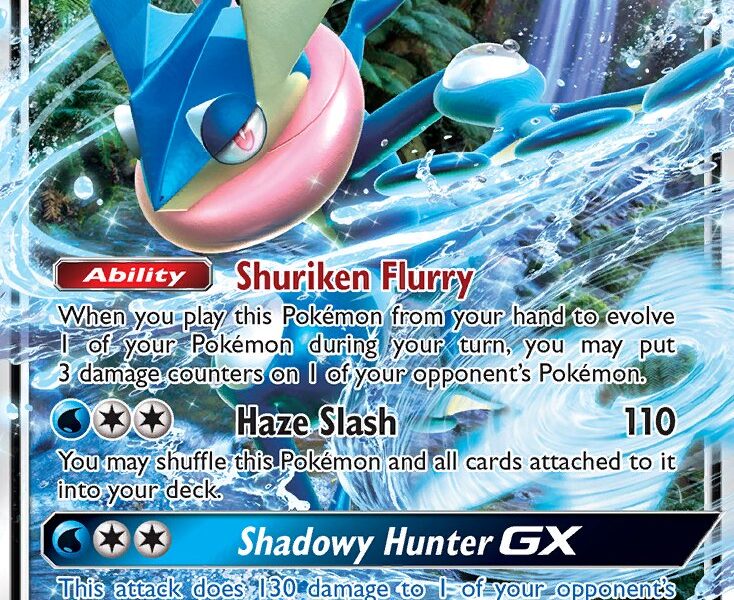 Greninja-GX Pokemon Kaart