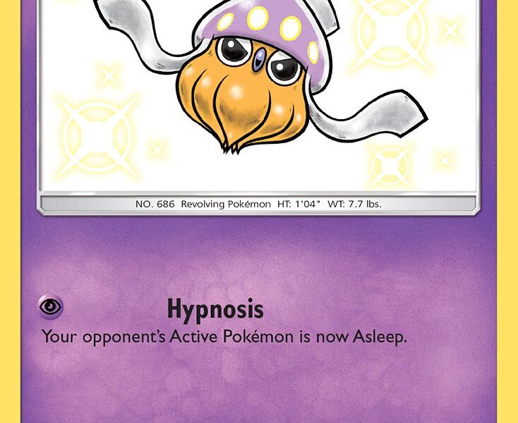 Inkay Pokemon Kaart