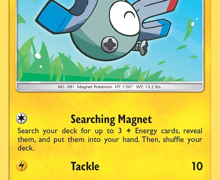 Magnemite Pokemon Kaart