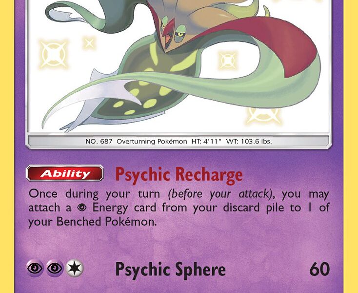 Malamar Pokemon Kaart