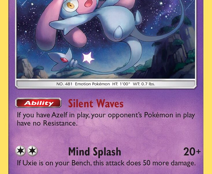 Mesprit Pokemon Kaart