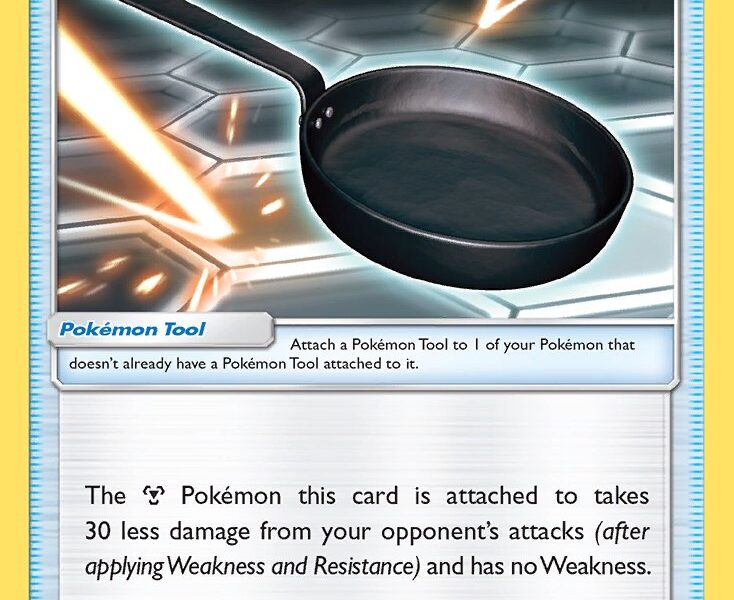 Metal Frying Pan Pokemon Kaart