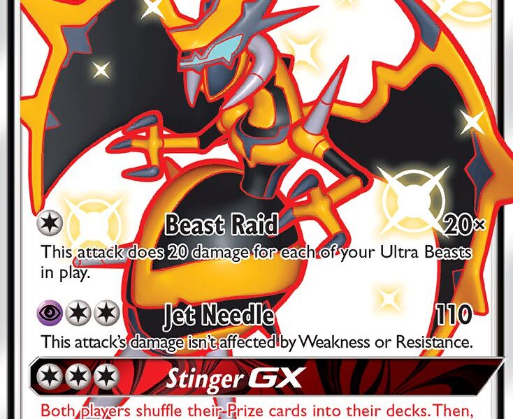 Naganadel-GX Pokemon Kaart