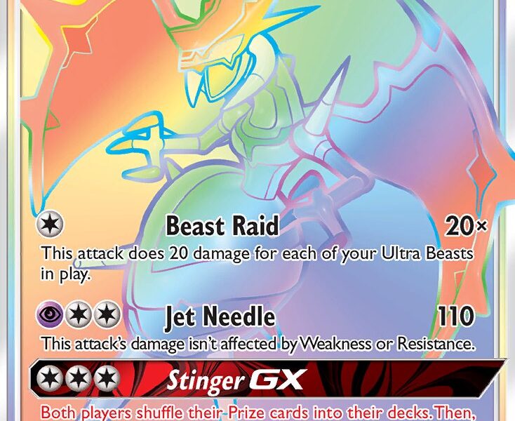 Naganadel-GX Pokemon Kaart