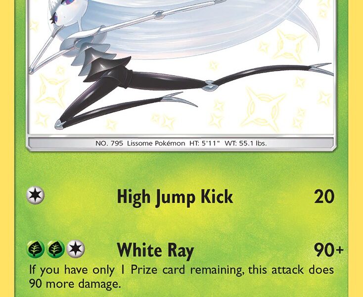 Pheromosa Pokemon Kaart