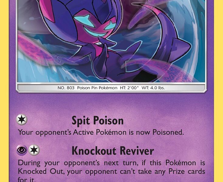 Poipole Pokemon Kaart