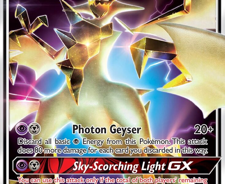 Ultra Necrozma-GX Pokemon Kaart