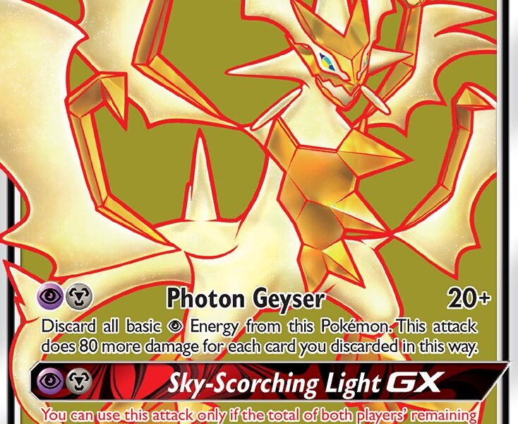 Ultra Necrozma-GX Pokemon Kaart