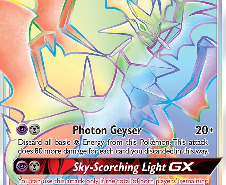 Ultra Necrozma-GX Pokemon Kaart