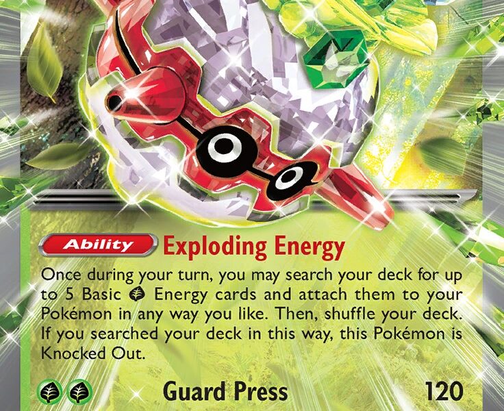 Foretress ex Pokemon Kaart
