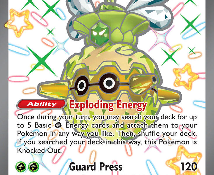 Forretress ex Pokemon Kaart