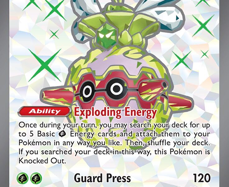 Forretress ex Pokemon Kaart