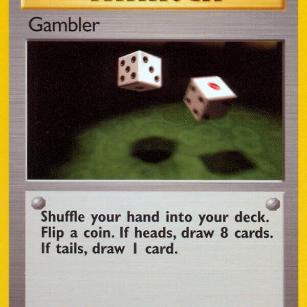 Gambler Pokemon Kaart