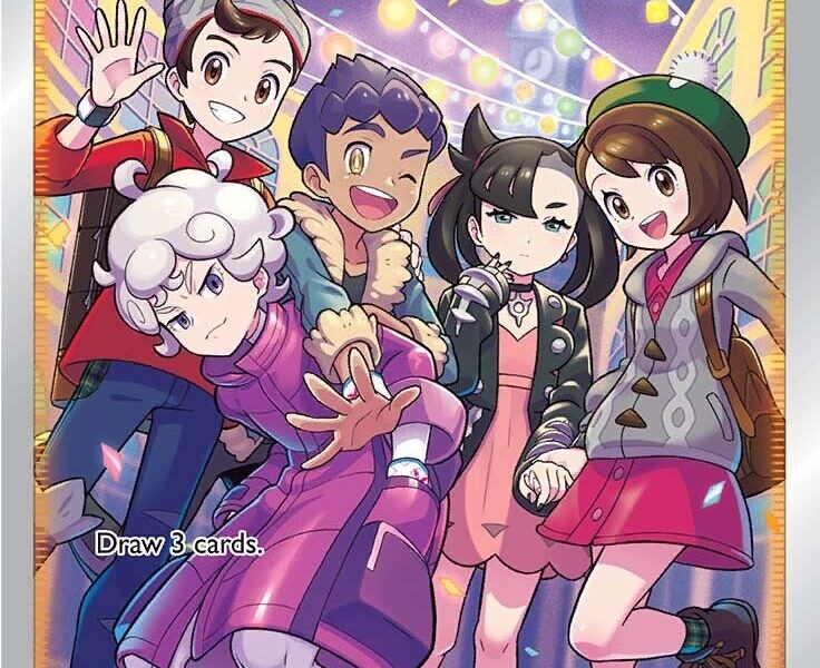 Friends in Galar Pokemon Kaart