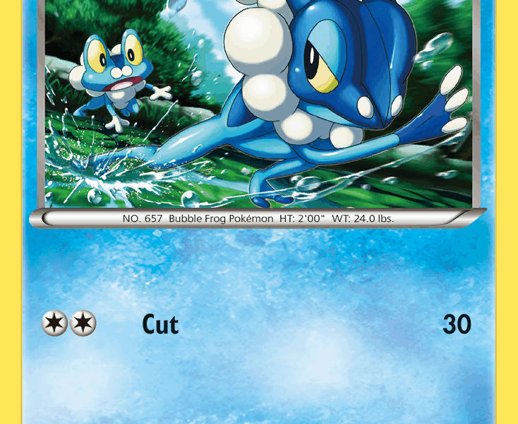 Frogadier Pokemon Kaart