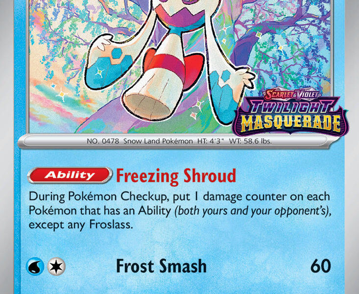 Froslass Pokemon Kaart
