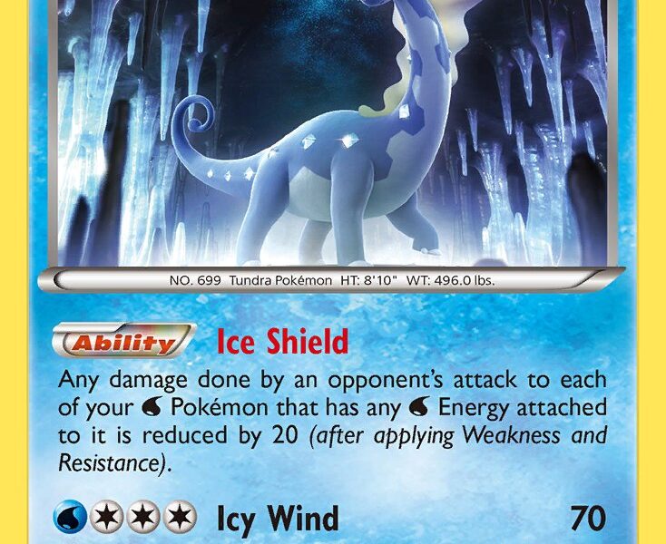 Aurorus Pokemon Kaart