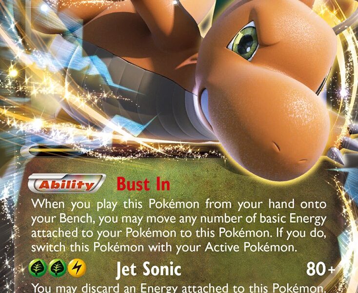 Dragonite-EX Pokemon Kaart