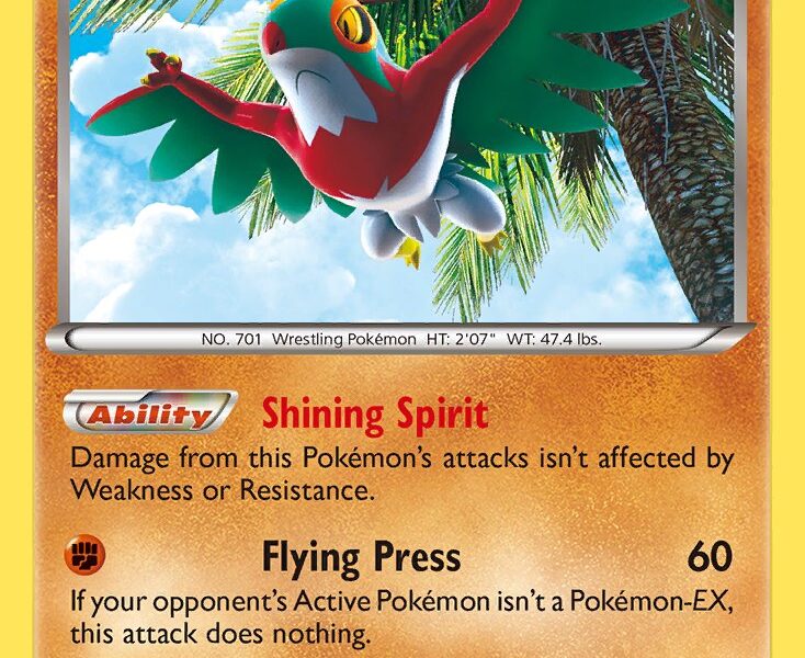 Hawlucha Pokemon Kaart