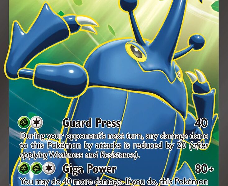 Heracross-EX Pokemon Kaart