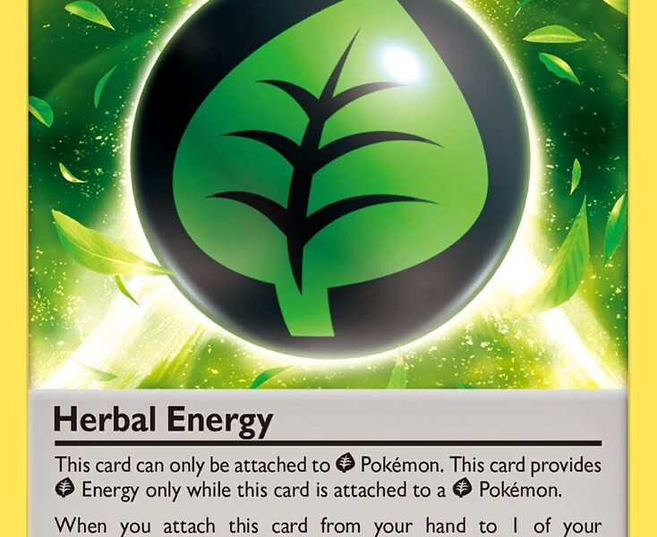 Herbal Energy Pokemon Kaart