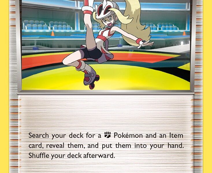 Korrina Pokemon Kaart