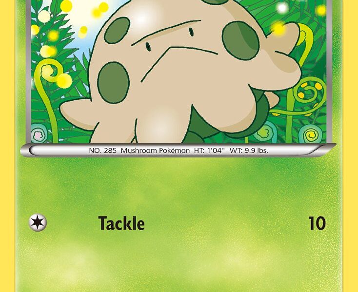 Shroomish Pokemon Kaart