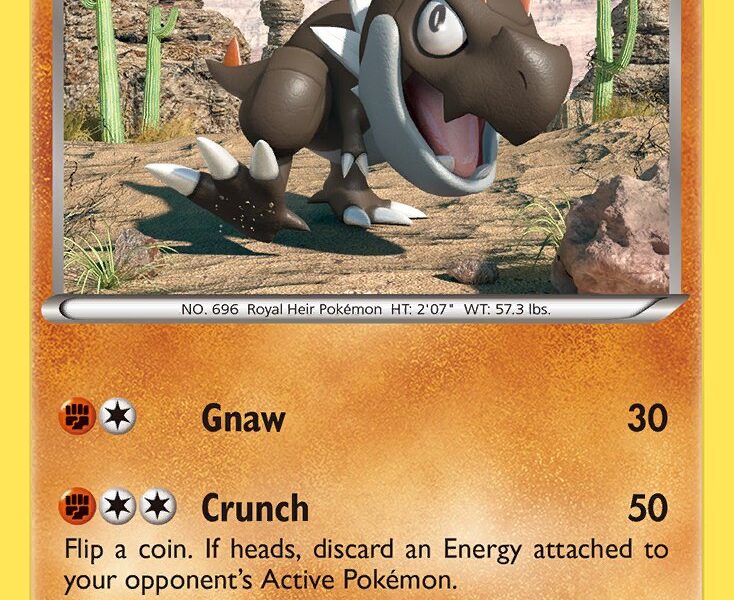 Tyrunt Pokemon Kaart