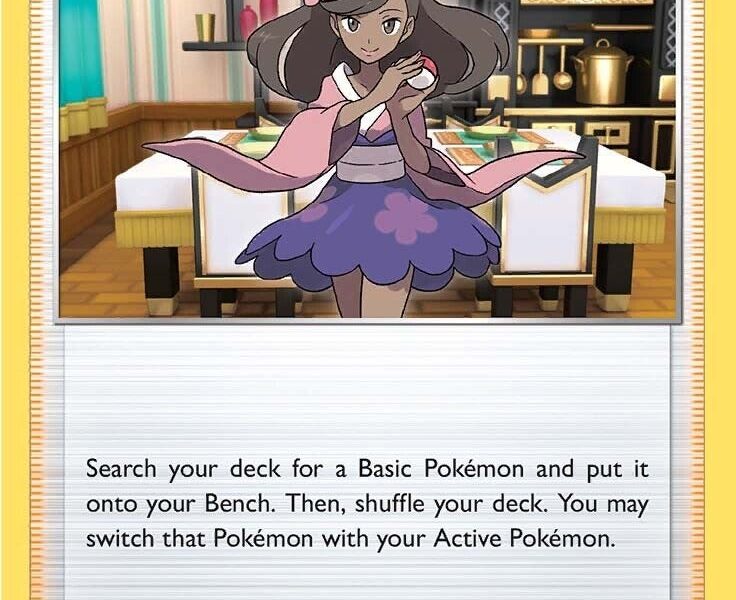 Furisode Girl Pokemon Kaart