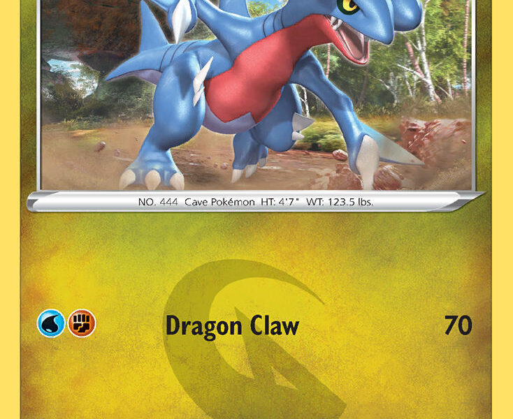 Gabite Pokemon Kaart