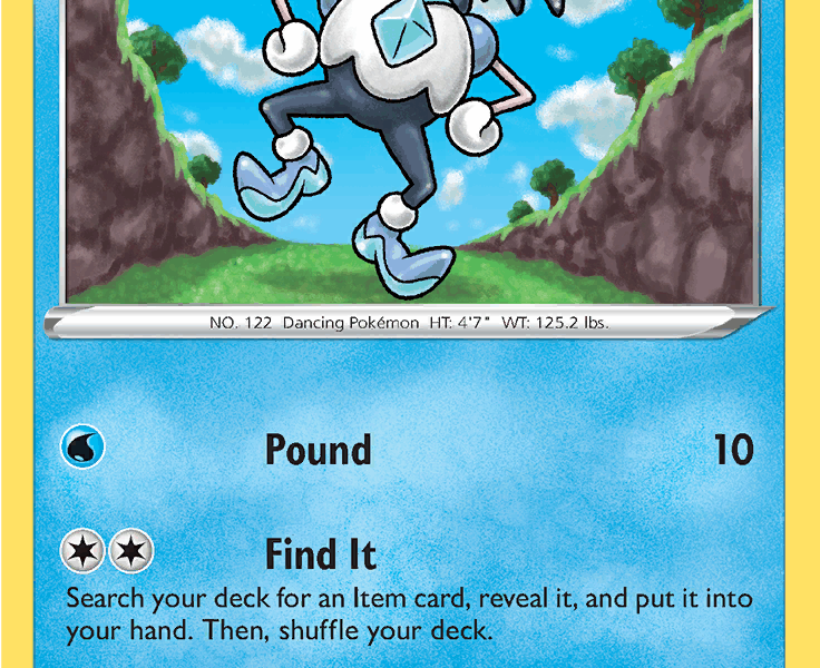 Galarian Mr. Mime Pokemon Kaart