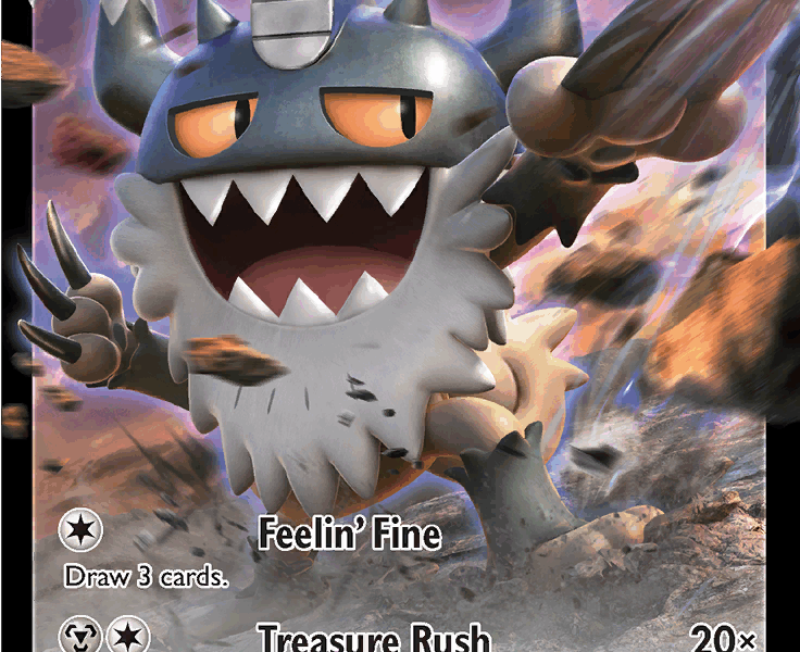 Galarian Perrserker V Pokemon Kaart