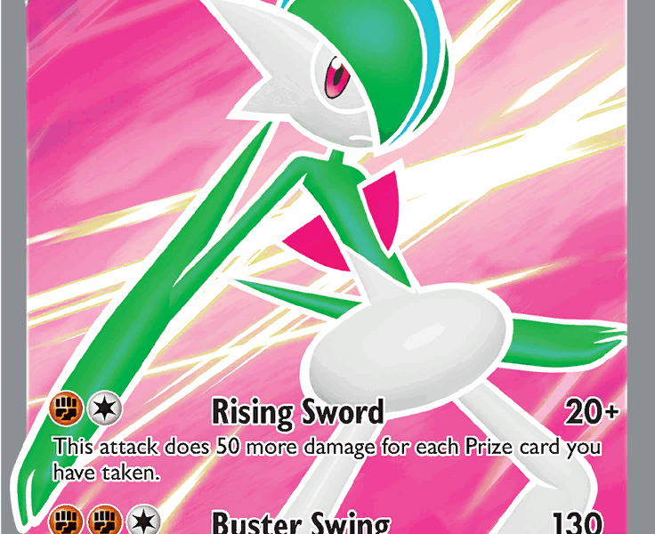 Gallade V Pokemon Kaart
