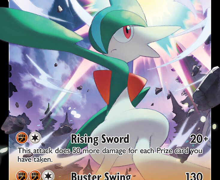 Gallade V Pokemon Kaart
